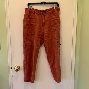 Sanctuary Terrain Linen Cargo Pants